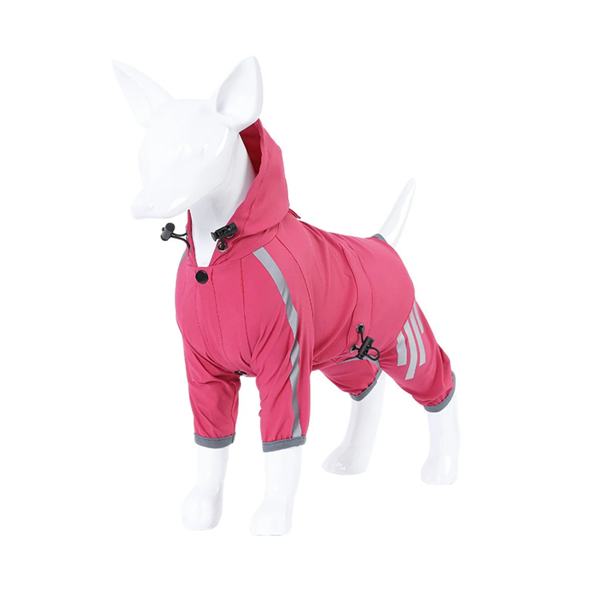 Pet Dog Raincoat The Dog Face Pet Clothes Jumpsuit Waterproof Dog Jacket Dogs Water Resistant Clothes for Dogs Pet Coat