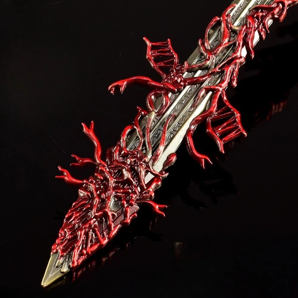 Blasphemous Blade Rykard Game Perifere 30CM Model Volledig metalen Zwaard Ornament Desktop Ornament Decoratie Collectie Cadeau voor jongen