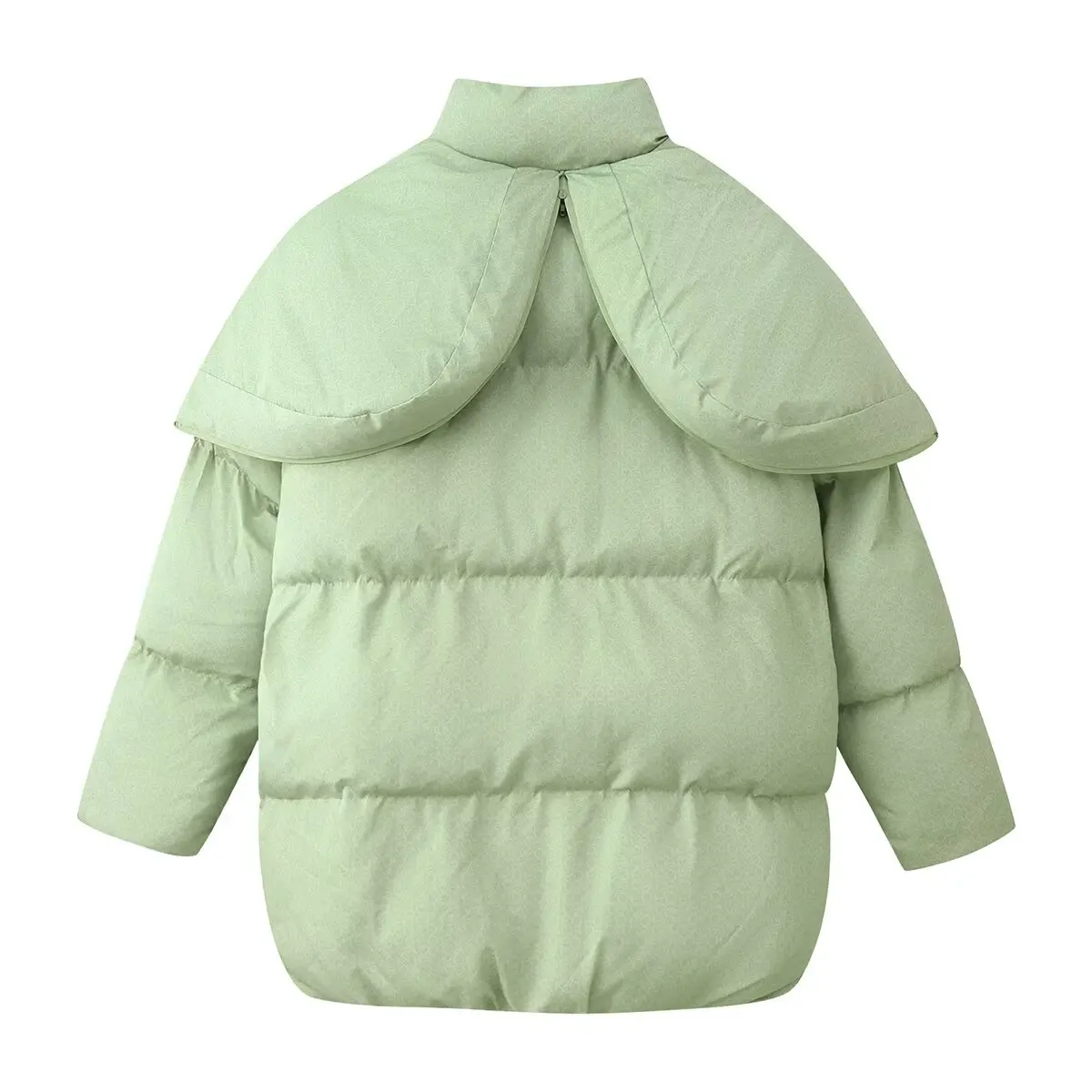 DiYiG WOMAN 2025 winter new fashion multi-color hooded long sleeve cotton-padded jacket all-match zipper coat Outerwear Mujer