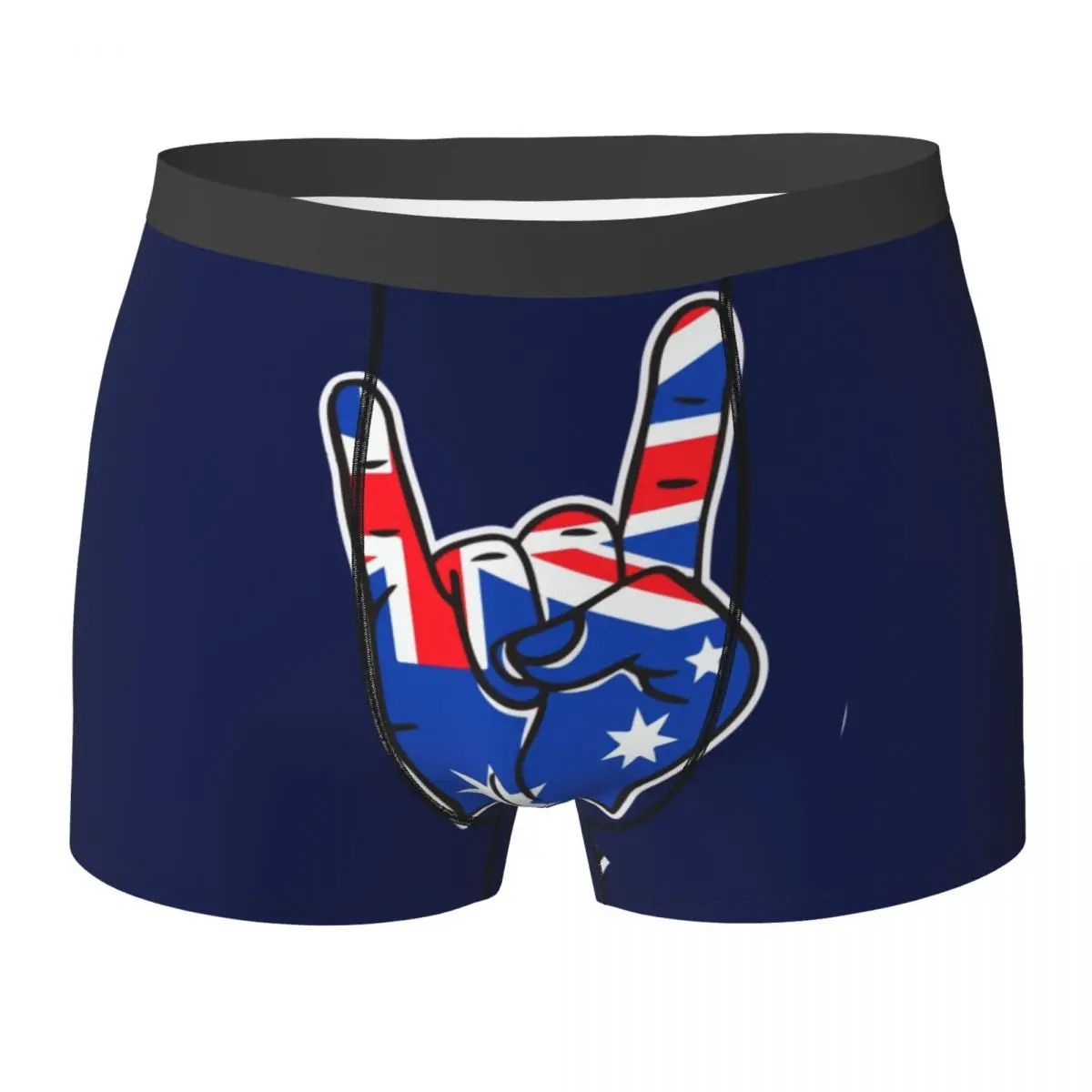 Boxer Underpants Shorts Classic Rock Uk Panties Male Comfortable Underwear for Homme Man Boyfriend Gifts