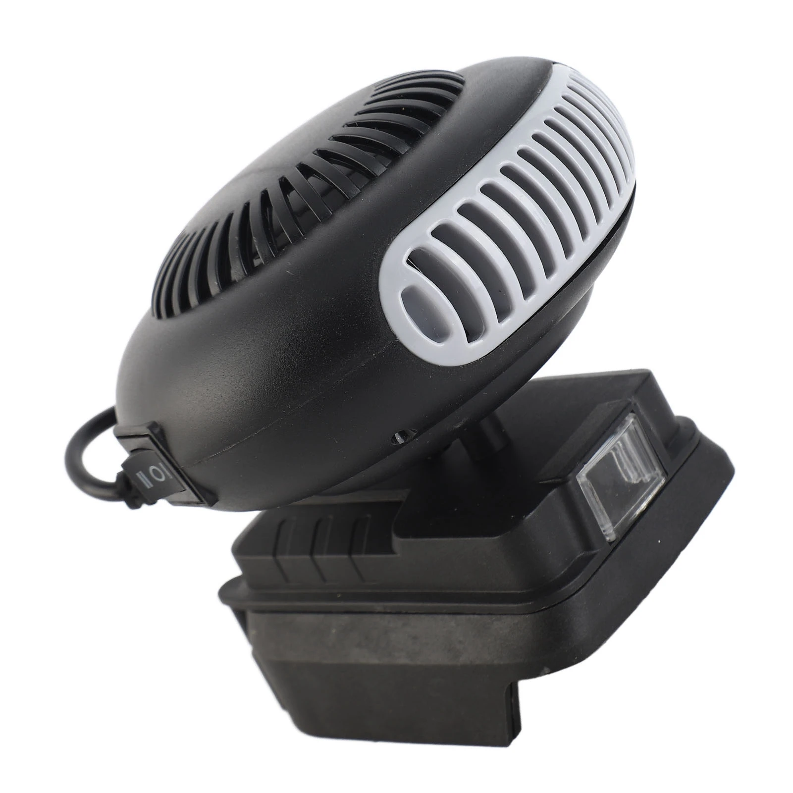 Small Space Heater 170W 2 Gears 18V Battery Powered Electric Heater Fan for BL1815 BL1820 BL1530 BL1840 BL1850 BL1860