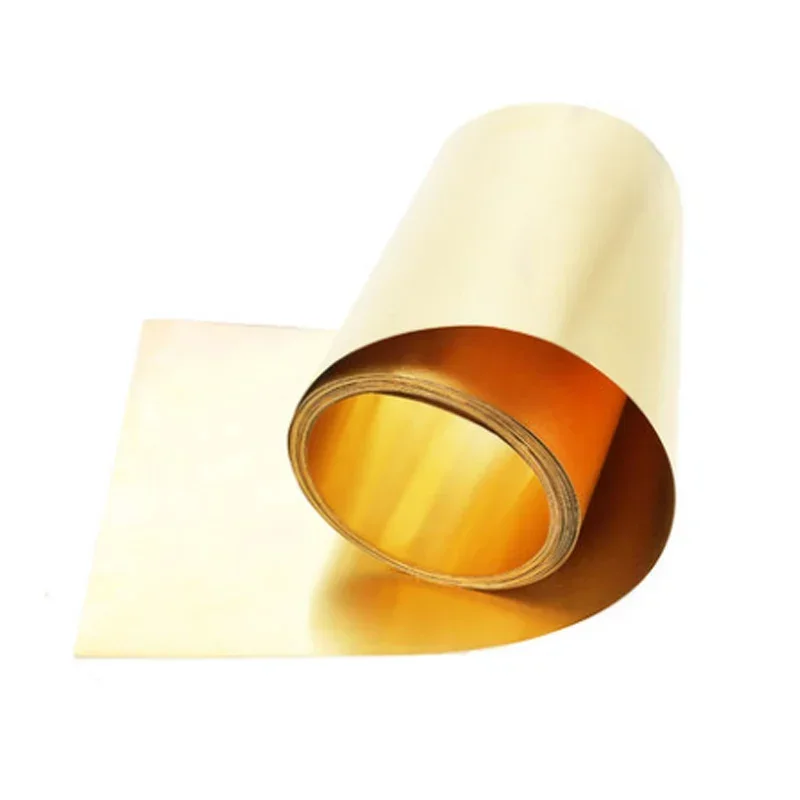 

Brass Sheet Metal (0.1-0.5mm) - Thin Foil/Shim Stock for Electronics, Jewelry & Welding | Precision Copper Alloy Strips
