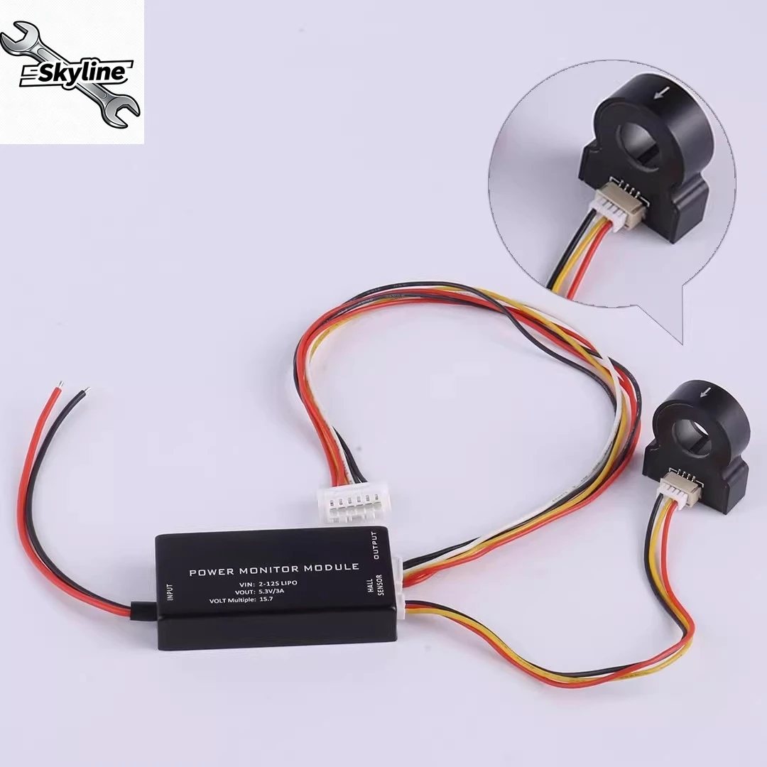 PX4 Series 200A Current Voltmeter Model Aircraft Voltage 12S