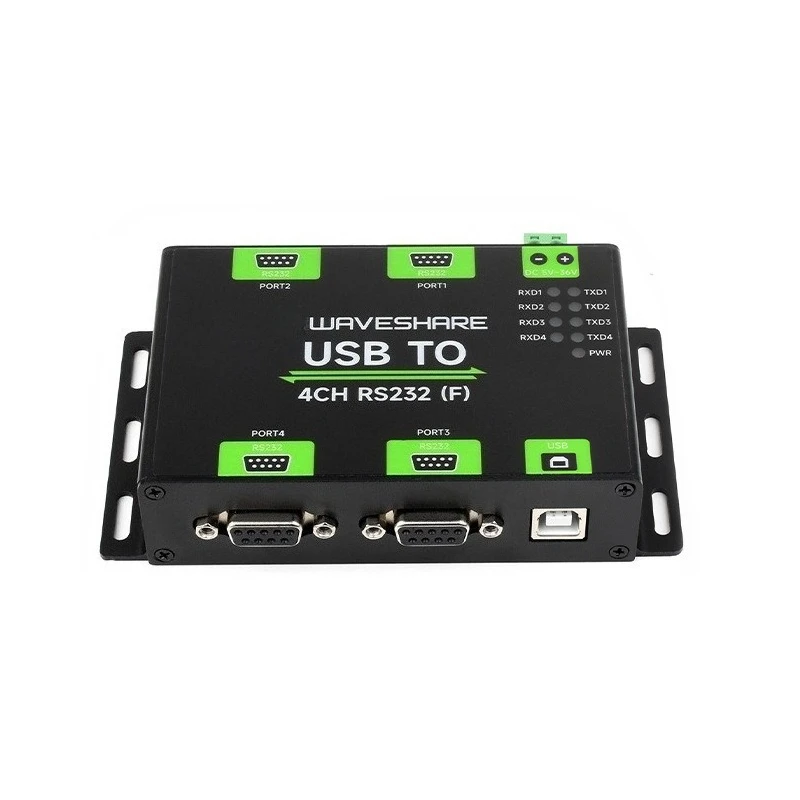 Industrial-grade isolated USB to 4-way RS232 converter, original FT4232HL multi-system compatible