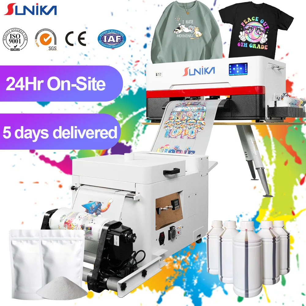 Sunika Epson Dtf Printer Xp600 Transfer Printing Machine 30cm A3 Dtf Printer Manufacturers For Tshirt