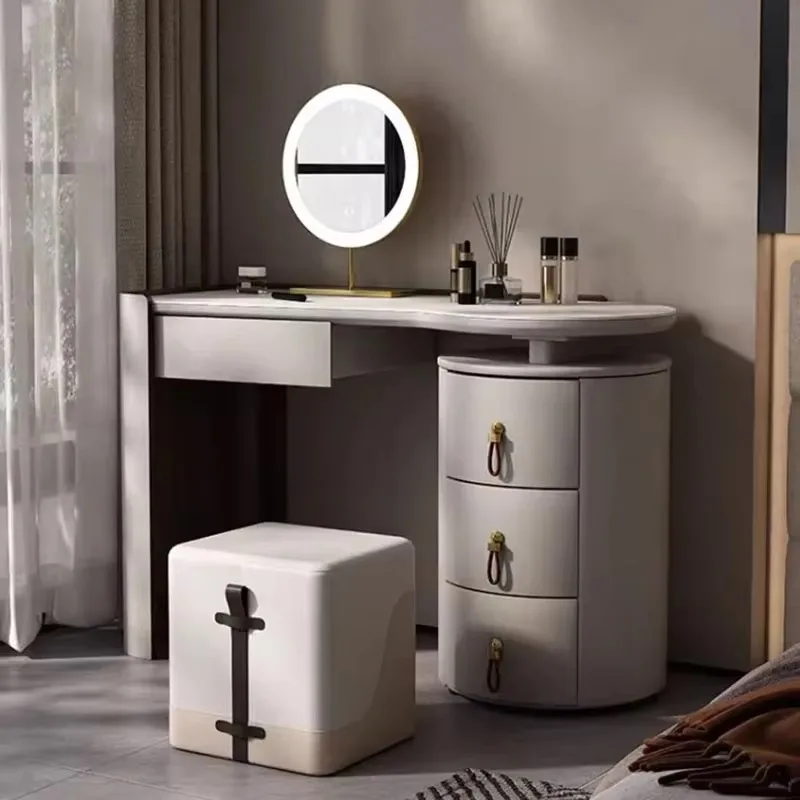

Salon Minimalist Dressing Table Elegant Simple Classic Nordic Dressing Table Sets Modern Storage Tocador Maquillaje Furniture