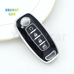 4 Buttons Remote TPU Car Key Case Cover Shell Fob Holder For Nissan X-trail T33 Qashqai J12 Teana Altima Ariya 2022 2023