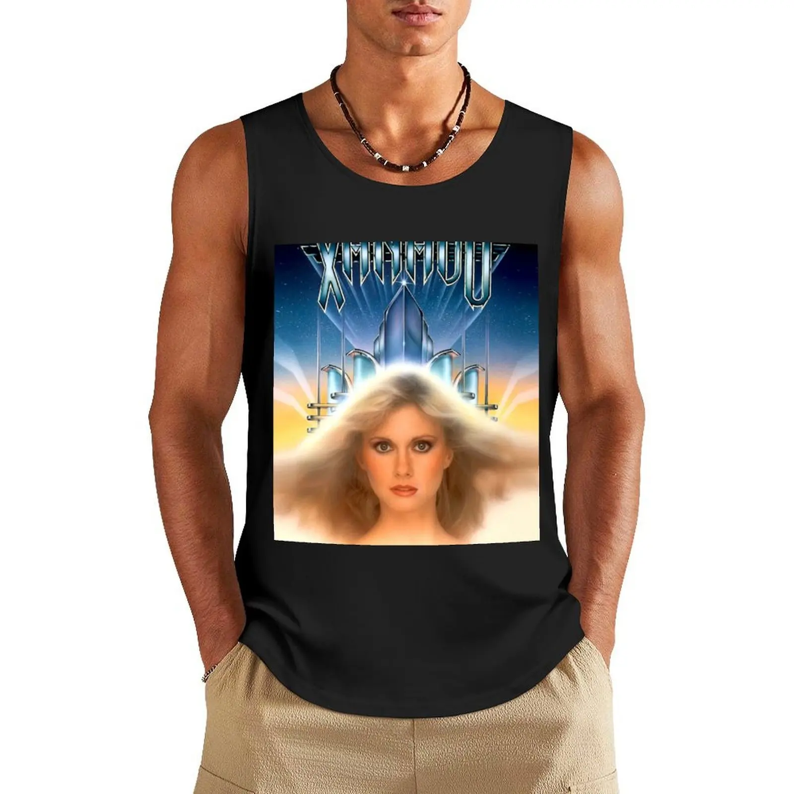 

Xanadu Movie Poster - Olivia Newton-John - Gene Kelly Tank Top Vests anime gym vest men