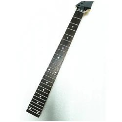 24 Frets Electric Guitar Maple Neck With Guitar Strings Lock Guitar Accessories Parts Guitarra Musical Instruments