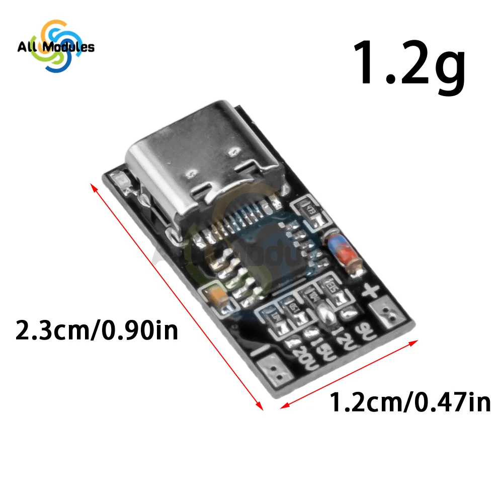 10 sztuk PD/QC wabik pokładzie szybkie ładowanie USB moduł Boost type-c moduł zmiany zasilania PD3.0/2.0 PPS/QC4 + QC3.0/2.0 FCP AFC