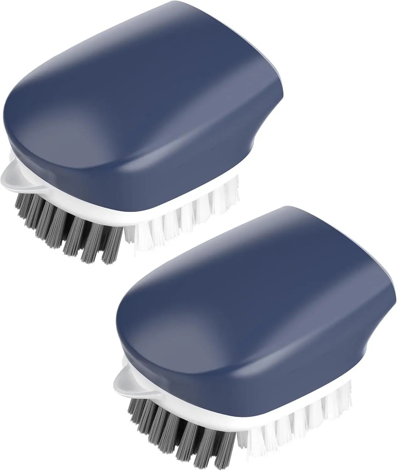 

Щетка для чистки картофеля и овощей, самостоящаяся кухонная щетка для чистки фруктов и овощей, темно-синяя, 2 шт.
