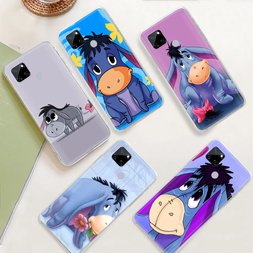Чехол для Infinix S5 Smart 4C Zero X NEO 6 Pro Hot 20i 20 Note 12 Tecno Pova 3 POP 4 AIR 5 LTE 5P Plus ZR18 Eeyore Donkey
