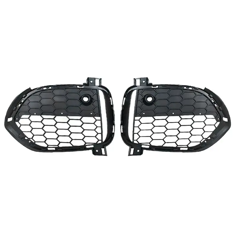

Classy-1 Pair Front Bumper Grille Fog Light Covers Frame For BMW X5 F15 2012-2015 M Sport 51118064633 51118064634