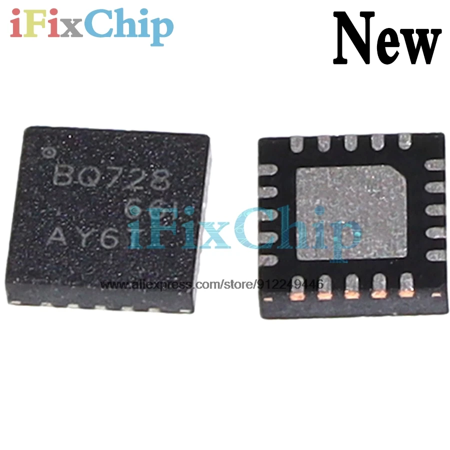 Novo tamanhos da QFN-20 bq728 bq24728