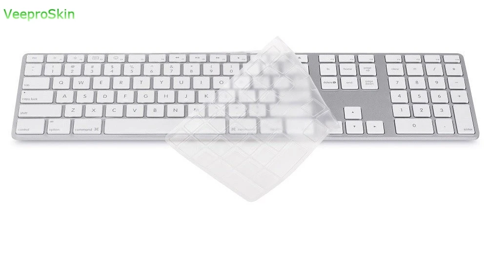 Transparent For Apple Magic Keyboard G6  A1843 iMac desktop US Layout 2015 2017 2018 2019  Silicone Skin Keyboard Cover Skin