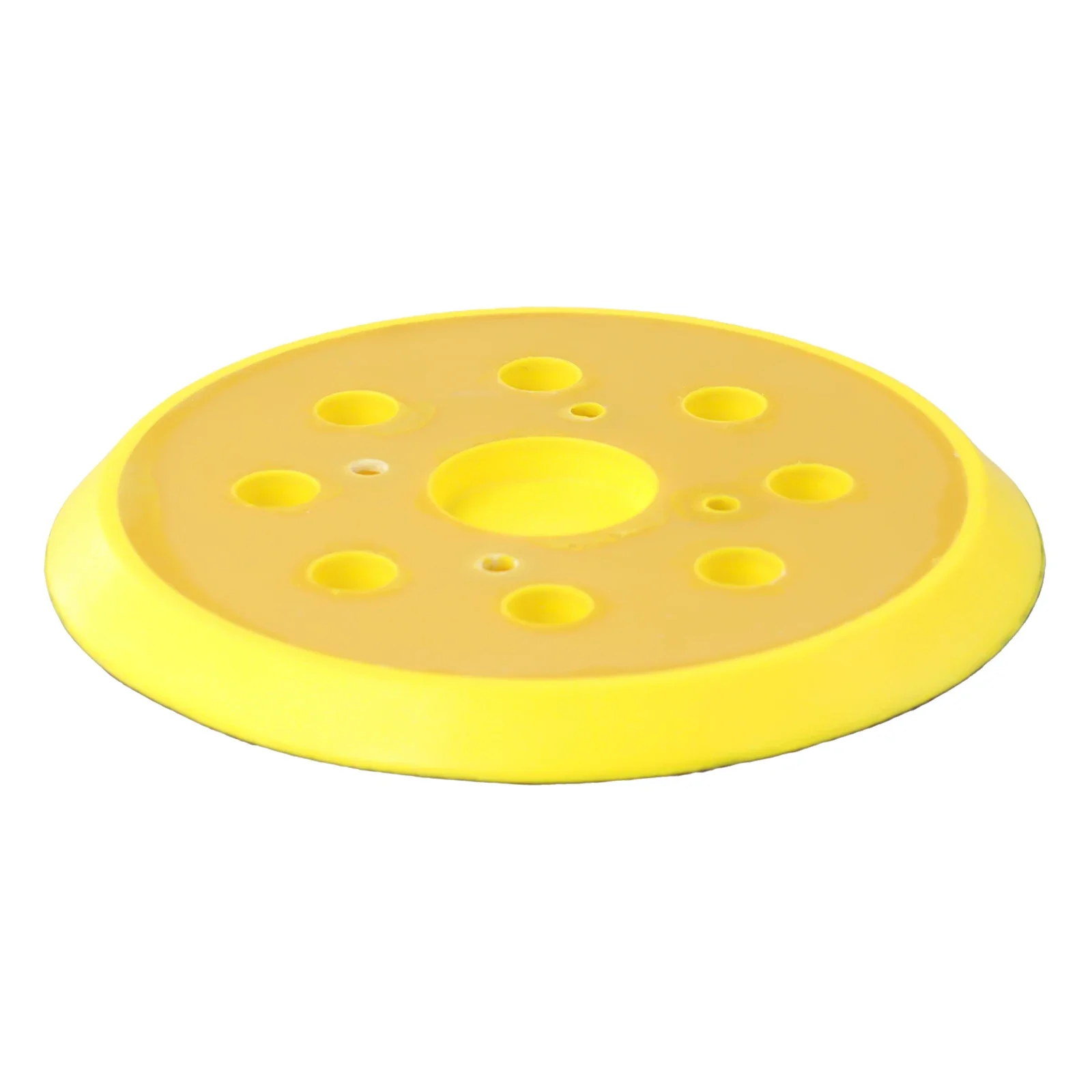 

125mm Grinding Pad 8 Holes Yellow&black Accessories Discs Flocking For Air Grinders Sander Sanding High Quality