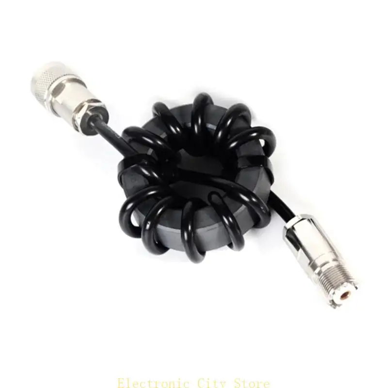 

ZP614 EM43 Shortwave Choke Antennae for HF Radios 1.8-30MHz Anti-Interferences HU8D