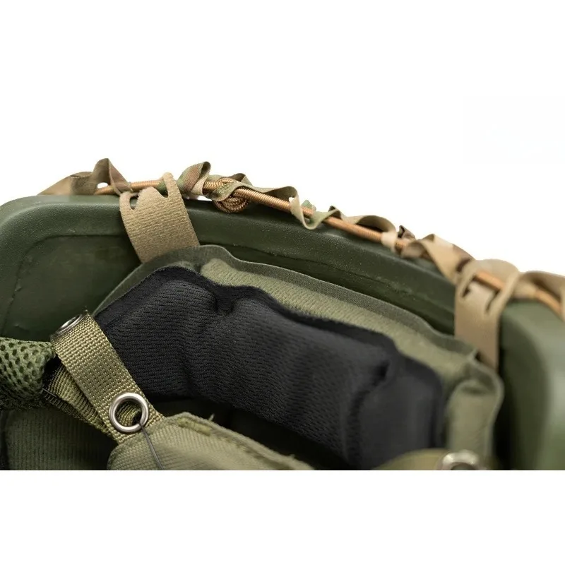 Acessórios de caça 3d camuflagem capacete capa caça airsoft capacete pano anti ir wargame equipamento tático diy adereços esportes