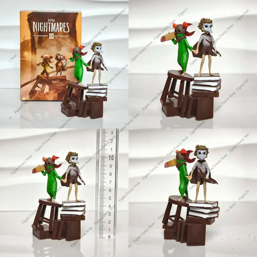 

Special Offer New 11cm Little Nightmares Six and Mono PVC Figure Toy Collection Mol Statue Action Figure Mol Toy Desktop