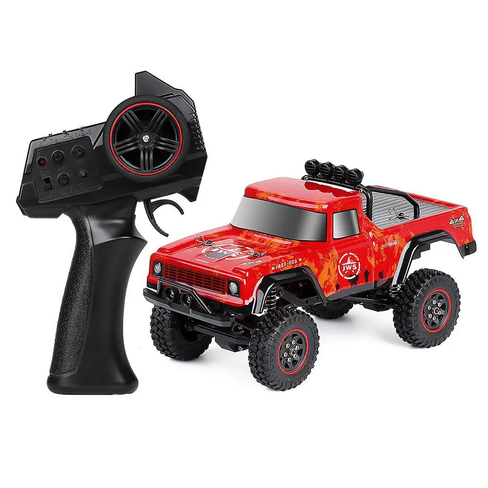 High-Speed 2.4G 1/18 Scale RC Mini Crawler Pickup Toy Car Full Proportional Simulation Model Holiday Gifts for Boys And Girls
