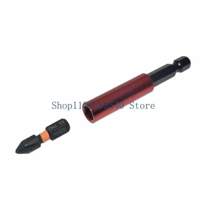 02DC Screwdriver Extension MagneticQuick Release 1/4 HexShank Holder Drill Bit Extension Bit Set Quick ChangeHand Tool