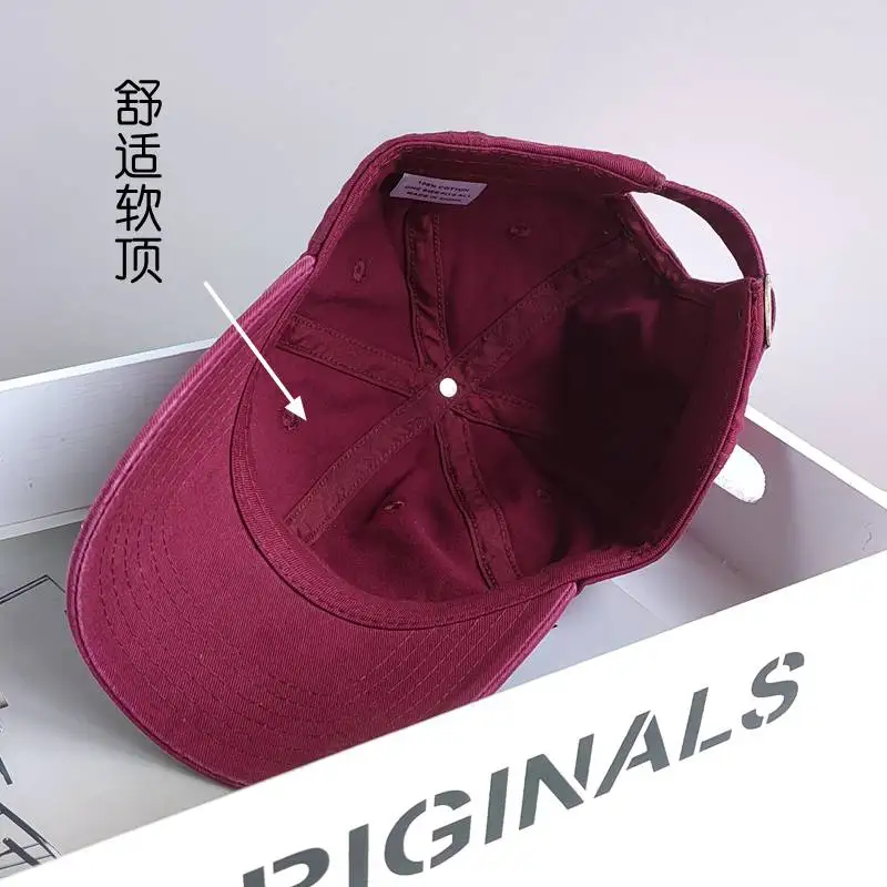 XL 60-64cm Head Cap Cap For Men plus Size Cotton Soft Top Cap Casual Shade Cap Cool Hip Hop Cap For Women Plus Size Baseball Cap