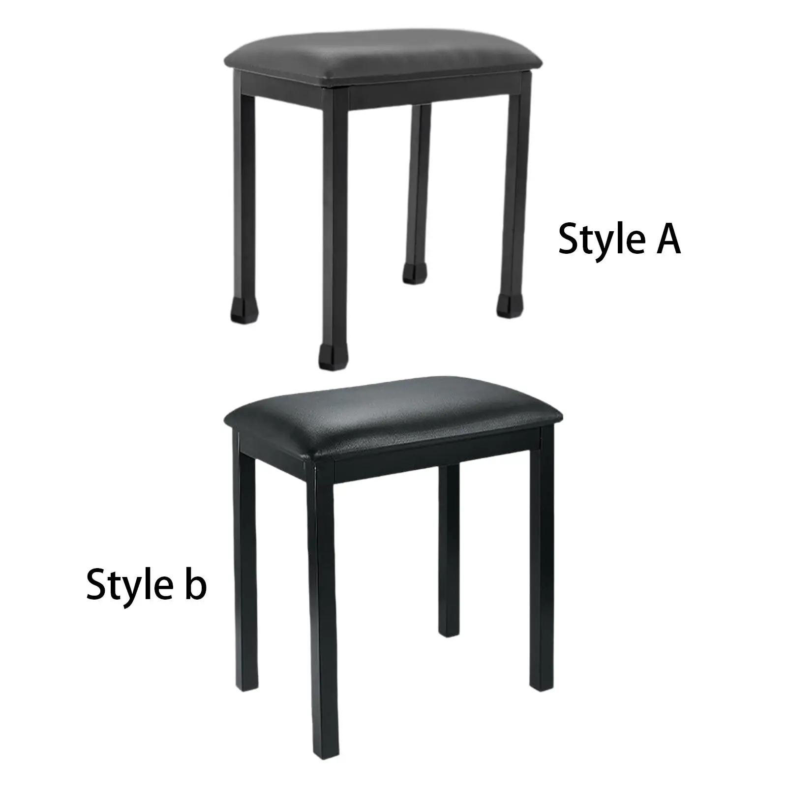 Piano Stool Chair Sturdy with Iron Legs Keyboard Bench for Electronic Piano Stage Musical Instrument Playing Guzheng Pipa image 2