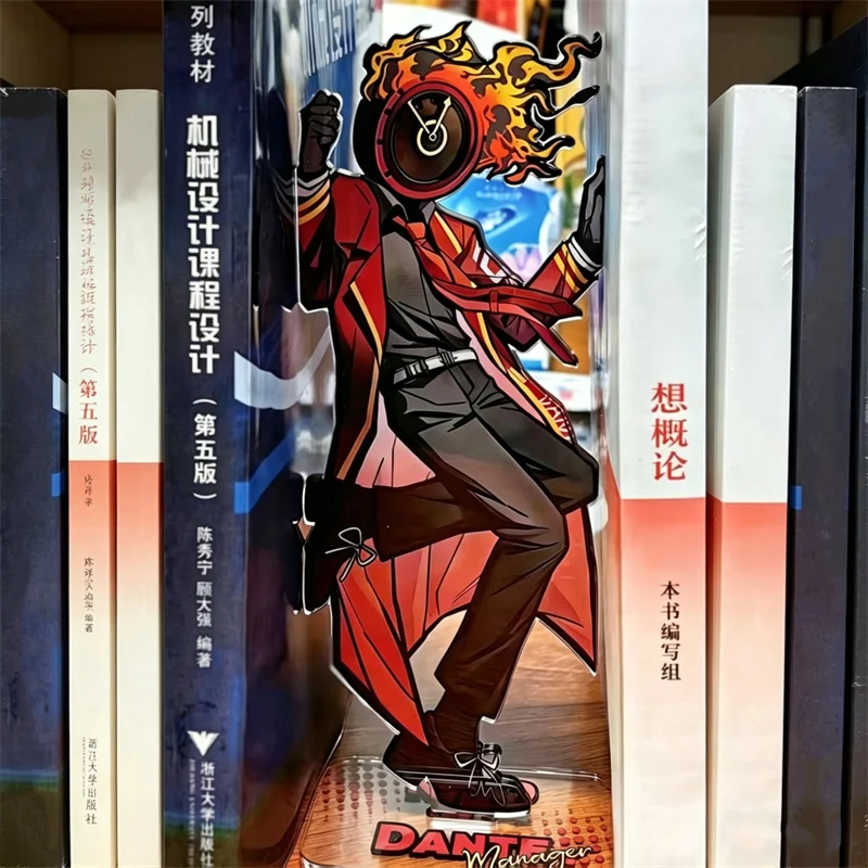 Game Limbus Company DURANTE Dante Cosplay Stand Model Plate Figure Acrylic Figurine Book Desktop Ornament Accessories Cute Props