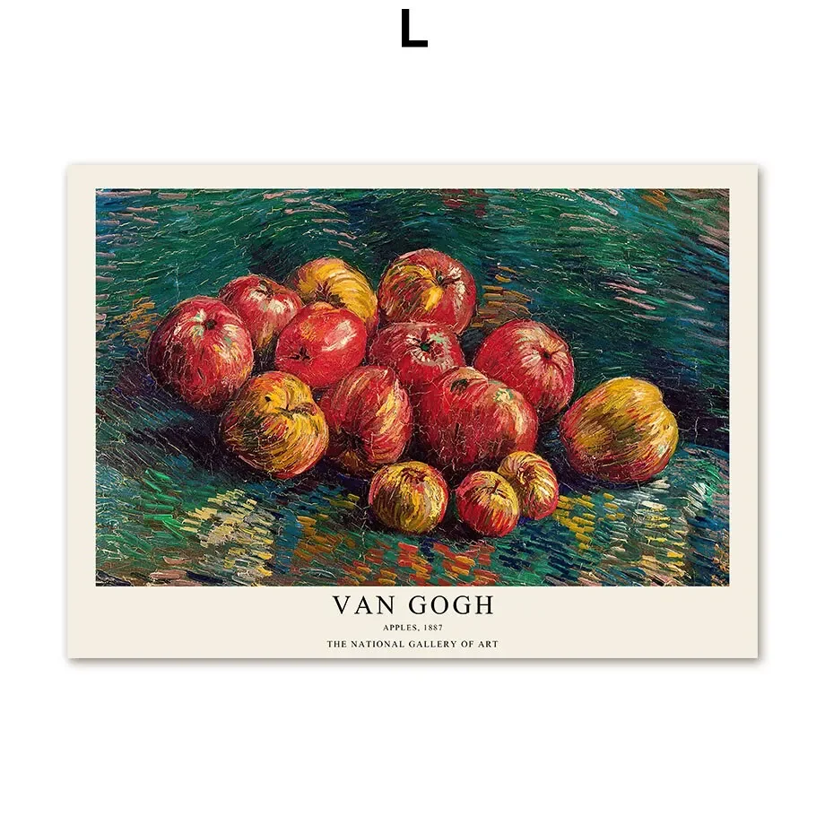 Van Gogh Classic Landscape Canvas Print  Living Room Wall Art Decor Poster