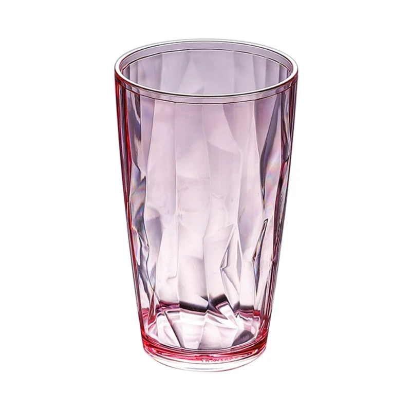 Shatterproof Acrylic Water Tumblers 490ml Unbreakable Drinking Glasses Reusable Beer Champagne Cup Dishwasher Safe DropShipping