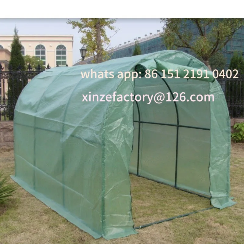 

Customizable tunnel type green plant greenhouse flower room insulation shed horticulture rainproof greenhouse wholesale