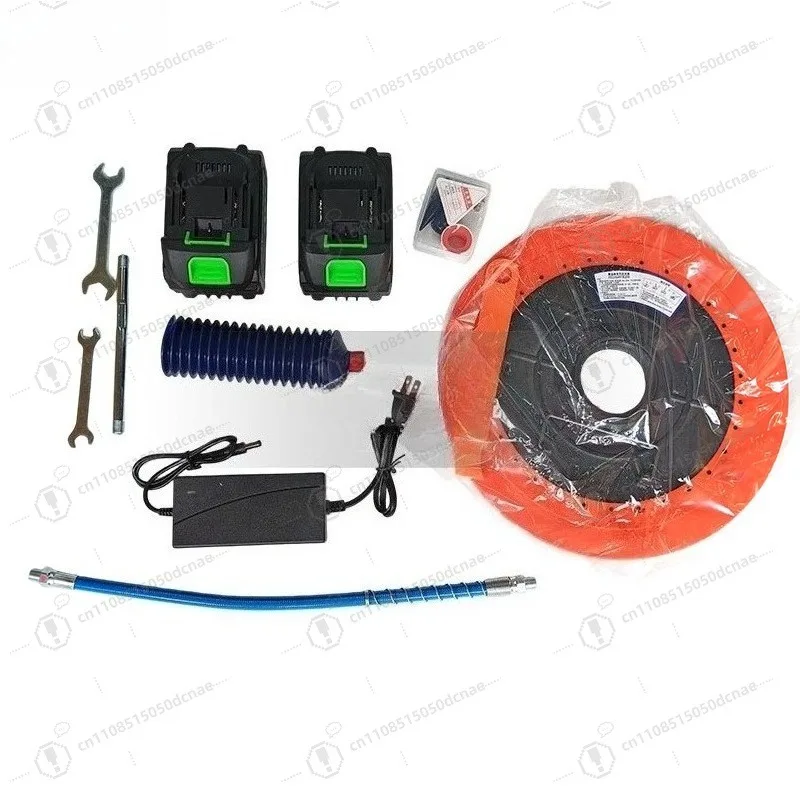 6608 High‑Pressure Rechargeable Electric Grease Gun for Excavator Maintenance