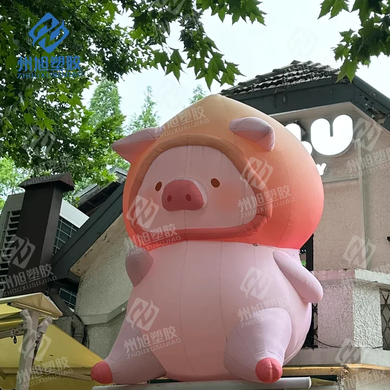 Beautiful inflatable pig pet pigs for zoo store advertising