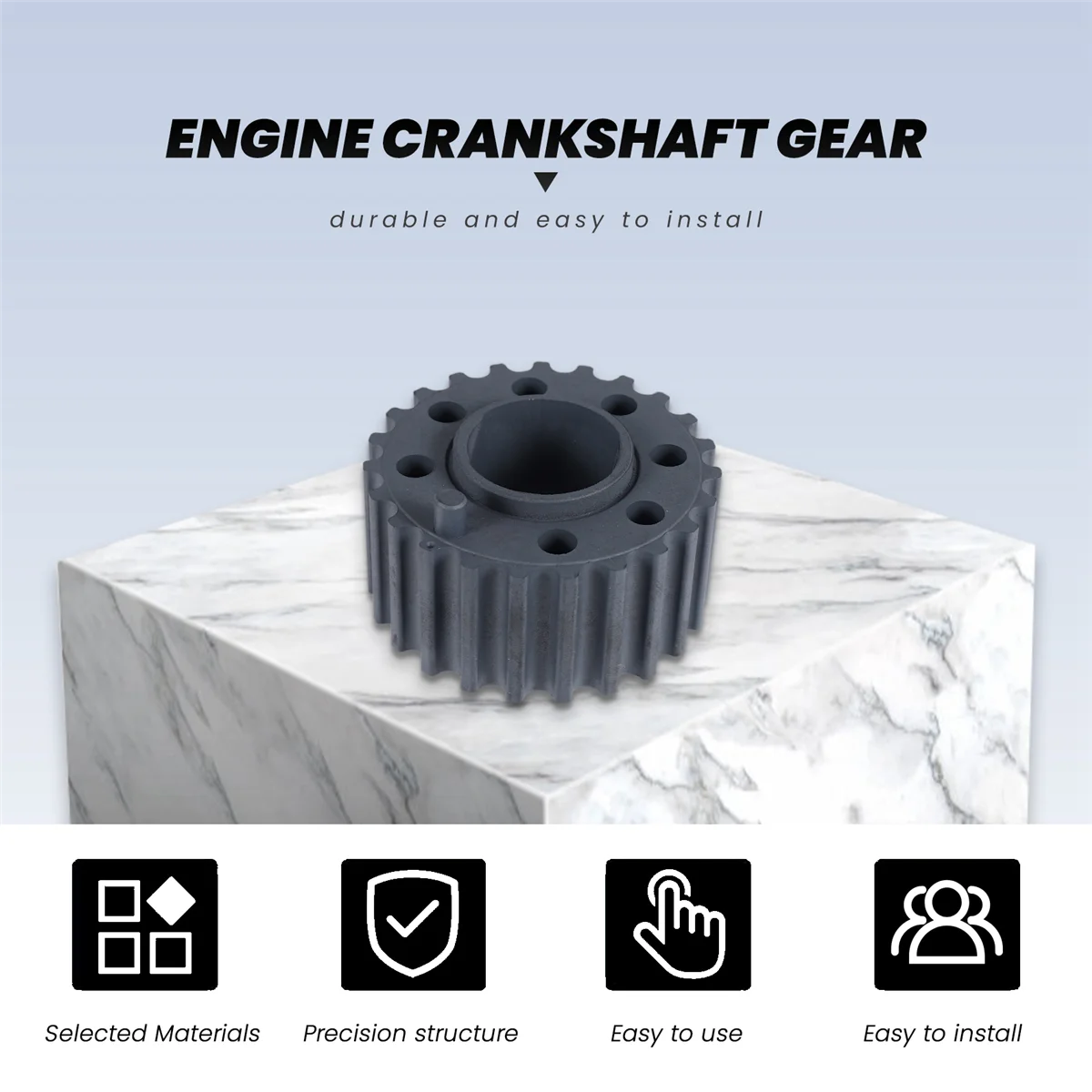 MR994798 Engine Crankshaft Gear is Suitable for Mitsubishi Lancer Pajero