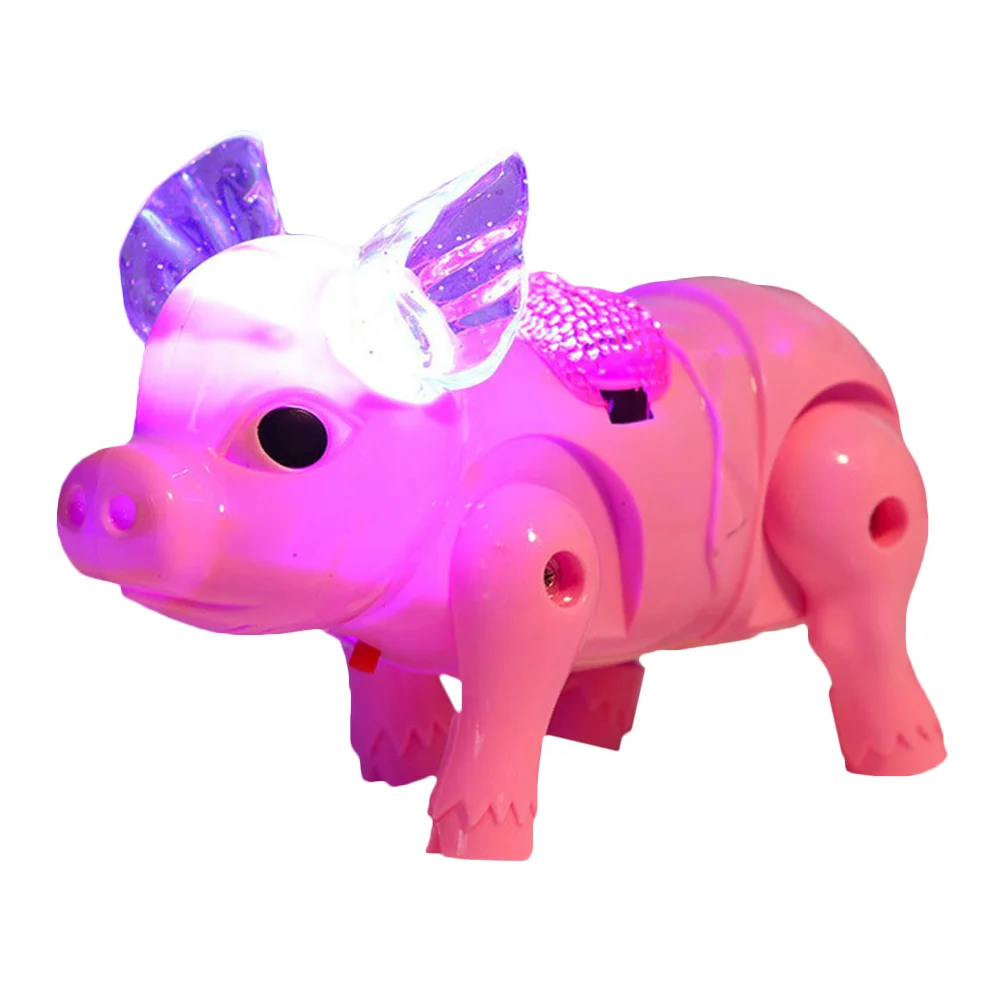 

Children’s Toys Walking Pig Animal Music Light Electronic Kids Piggy Toddler