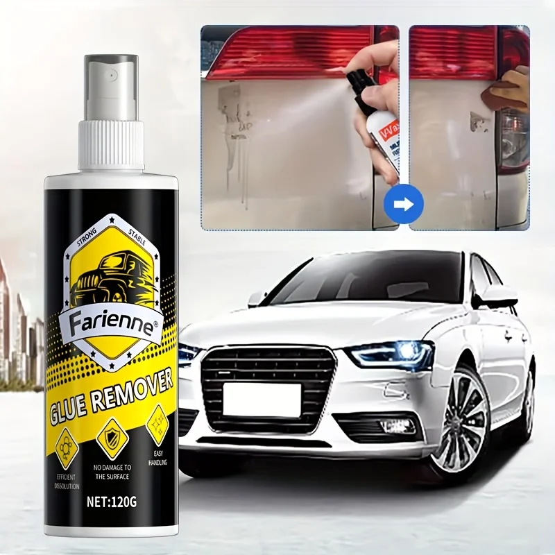Farienne Automotive Adhesive Remover Spray Multi Purpose Cleaner Remove Car Sticker Wall Hook Tape Label Residue For Glass Paint