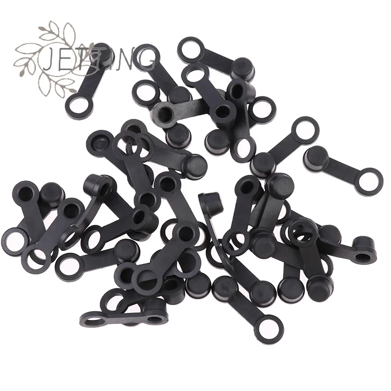 Hot 10pcs Car Brake Pump Dust Cap Oil Drain Screw Cap Brake Caliper Screw Cover