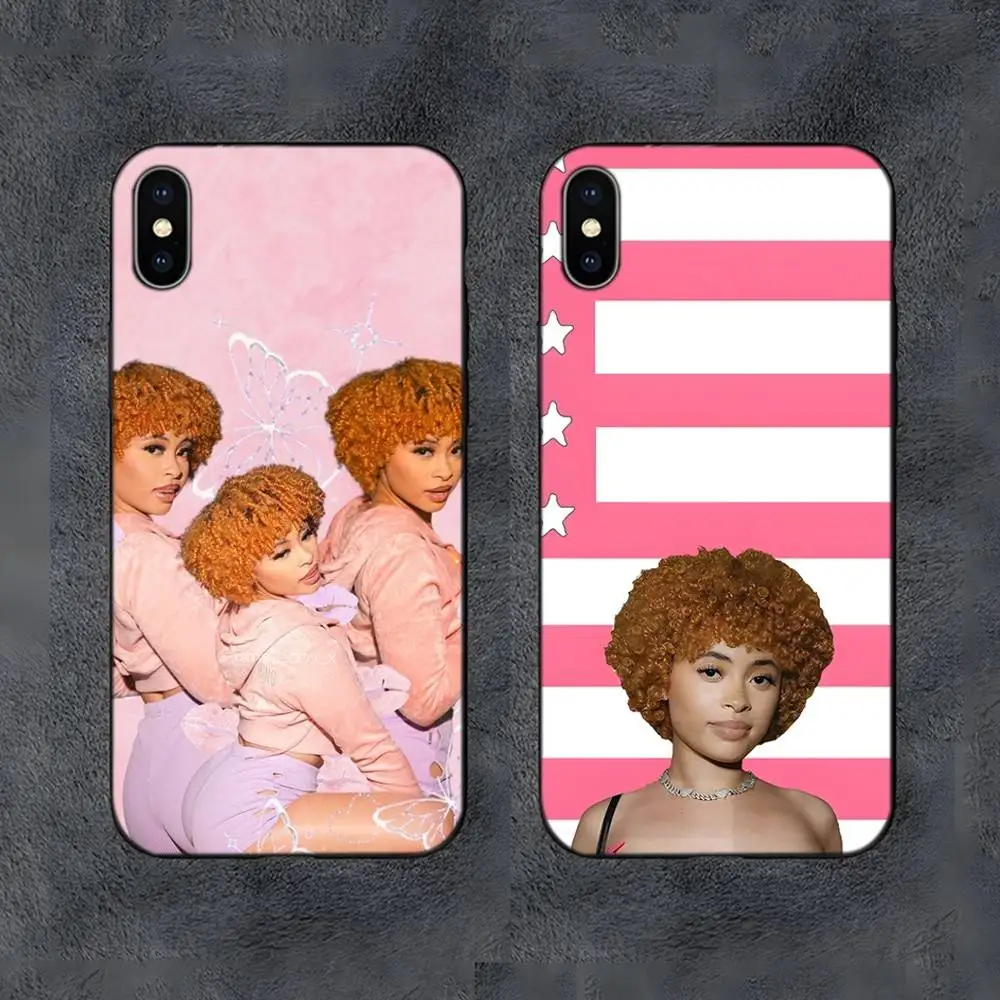 

Rapper Ice Spice Phone Case For Samsung S25,S24,S22,S23,S30,Ultra,S20,S30,Plus,S21 Fe,10,9,5G Silicone Cover