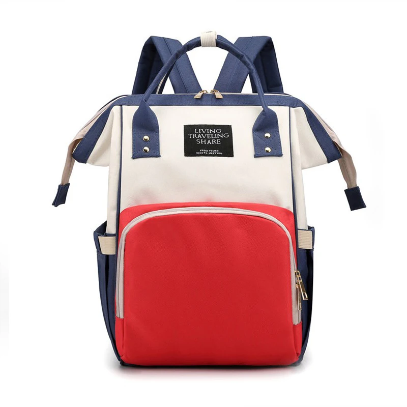 

Large capacity mother and baby bag, casual mom backpack, multi compartment dry and wet separation mom bag
