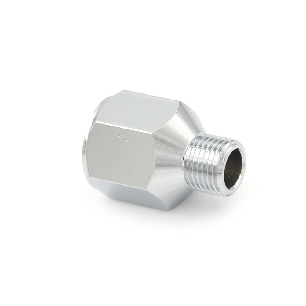 Metal 1/4'' BSP Female to 1/8'' Male Airbrush Hose Fitting Adaptor Connector