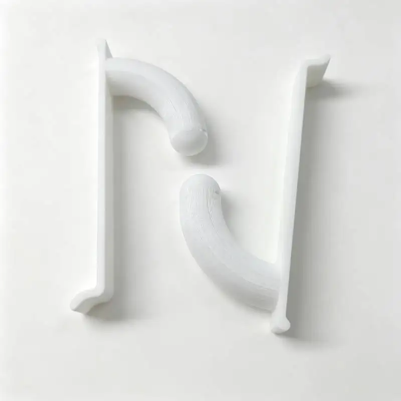 2pcs RV Cabinet Guide Rail Hooks Camping RV Guide Rail Sliding Rod Hooks For Haifule RV Interior Kitchen Storage Accessories