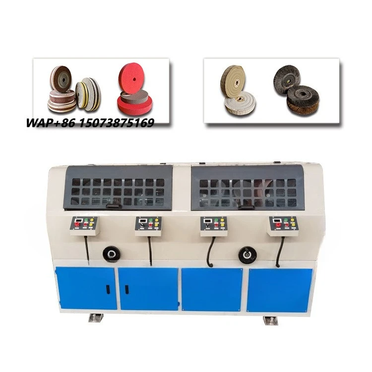 Xieli Machinery Stainless Steel Tube Polishing Machine Motor Gear Driven High Efficiency 18KW Power Multipurpose Finish Polisher