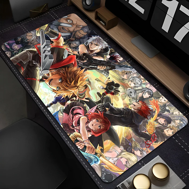 

Anime Mousepad Gamer Gaming Mouse Pad K-kingdom Hearts Desk Mat HD Print Game Playmat Computer and Office Cabinet Keyboard Pad