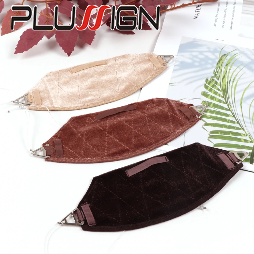 

Velvet Wig Grip Headband For Secure, Non-Slip Grip Wig Styling Tools 1Pcs Comfortable Headband With Adjustable Transparent Line