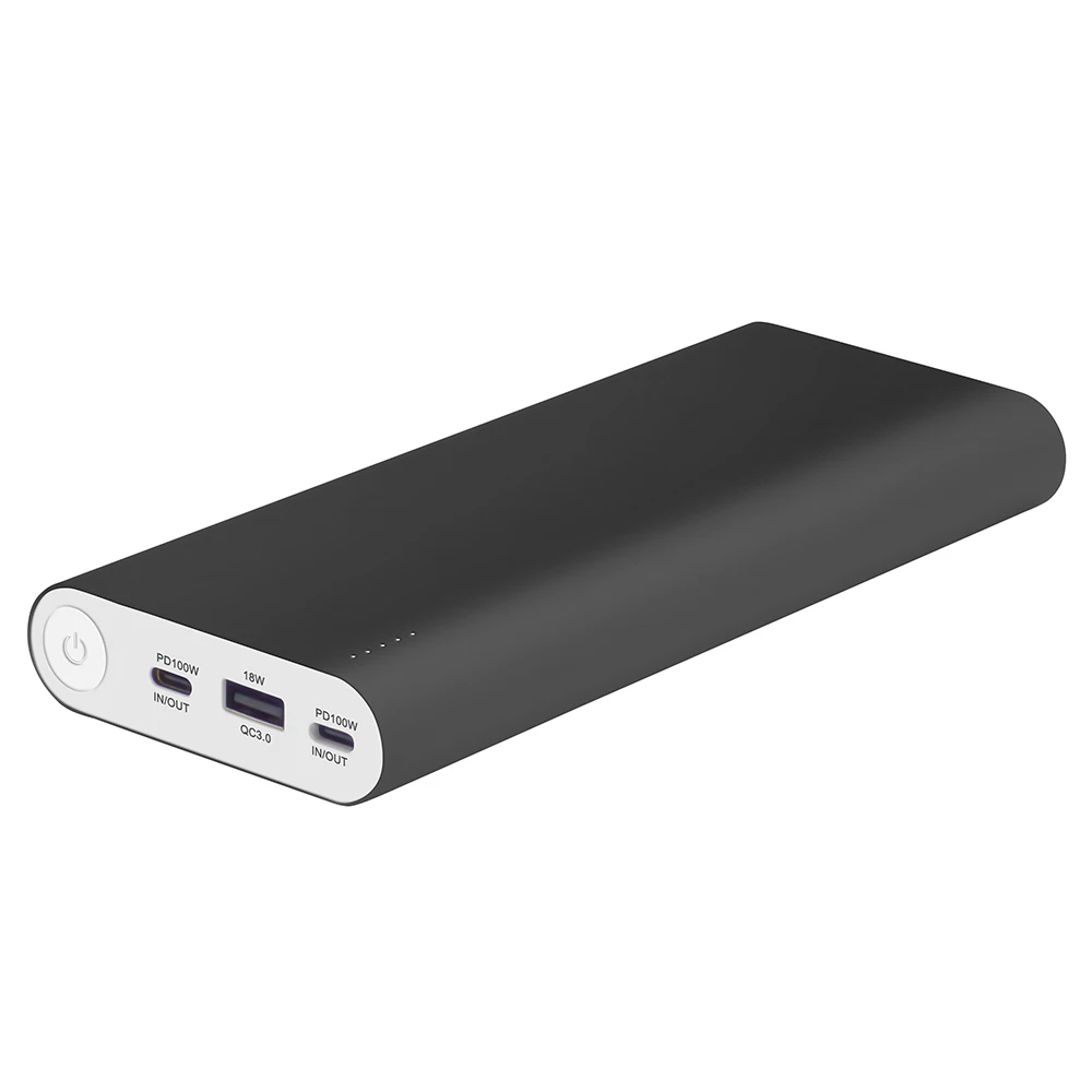 الإصدار الجديد PD 45 واط 65 واط 100 واط شاحن محمول 26800 مللي أمبير USB نوع-C قوة البنك شحن سريع لأجهزة ماك بوك والأجهزة المحمولة