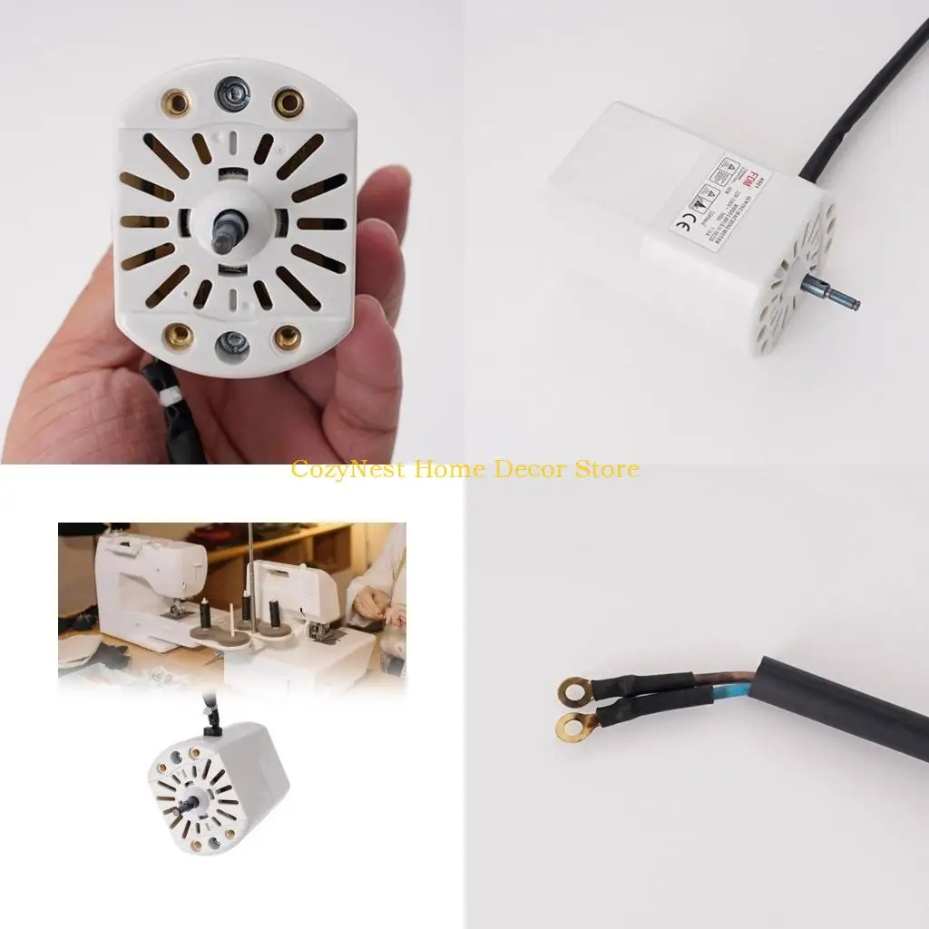 

92MF 220V Sewing Machine Motor, Household Sewing Machine Replacement Motor, 220V-240V; 50Hz; 60W; 5500RPM