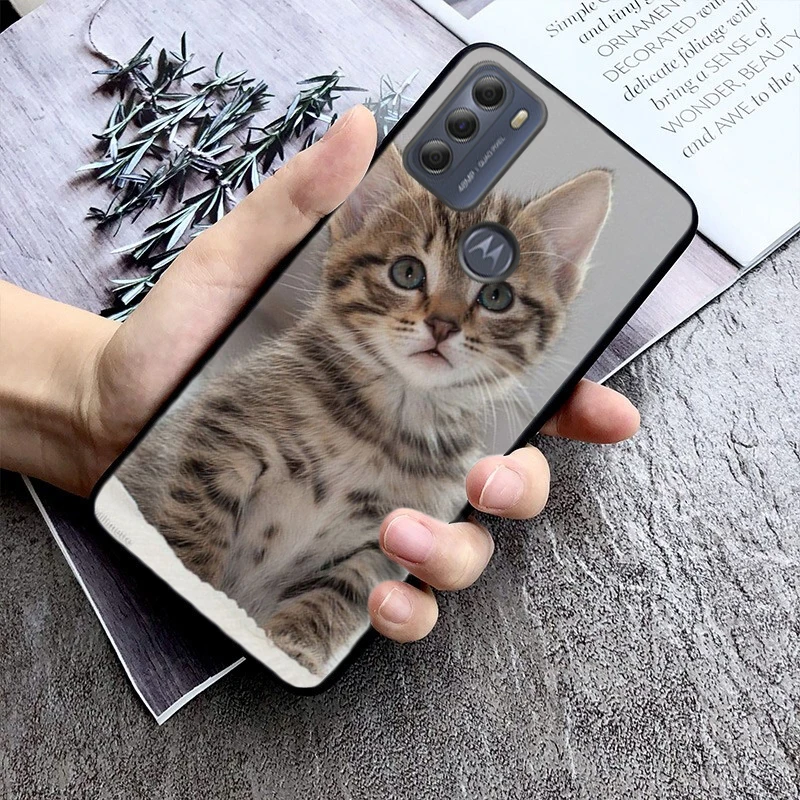 

Phone Case For Moto G85 G55 G05 G14 G75 G31 G50 G10 G20 G30 G60 G13 G32 G84 G54 G53 G72 G24 Power Cute Cat