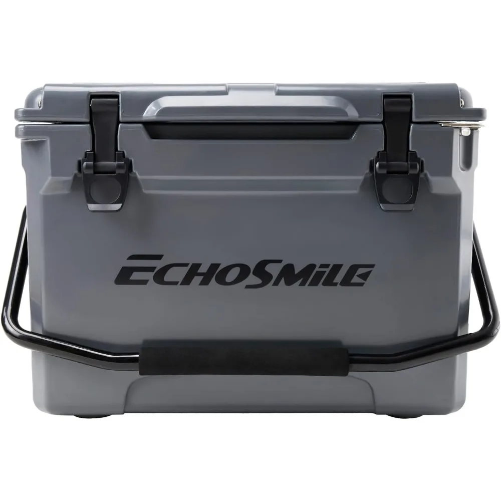 

Insulated Portable Cooler 25 Qt, Rotomolded Cooler with Sealing Ring, Lightweight Ice Chest Box