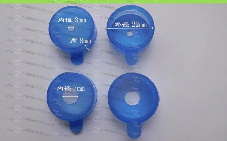 20 pieces Laparoscopic puncture device sealing cap 5mm 10mm suitable for O-lympus puncture device material: silicone blue