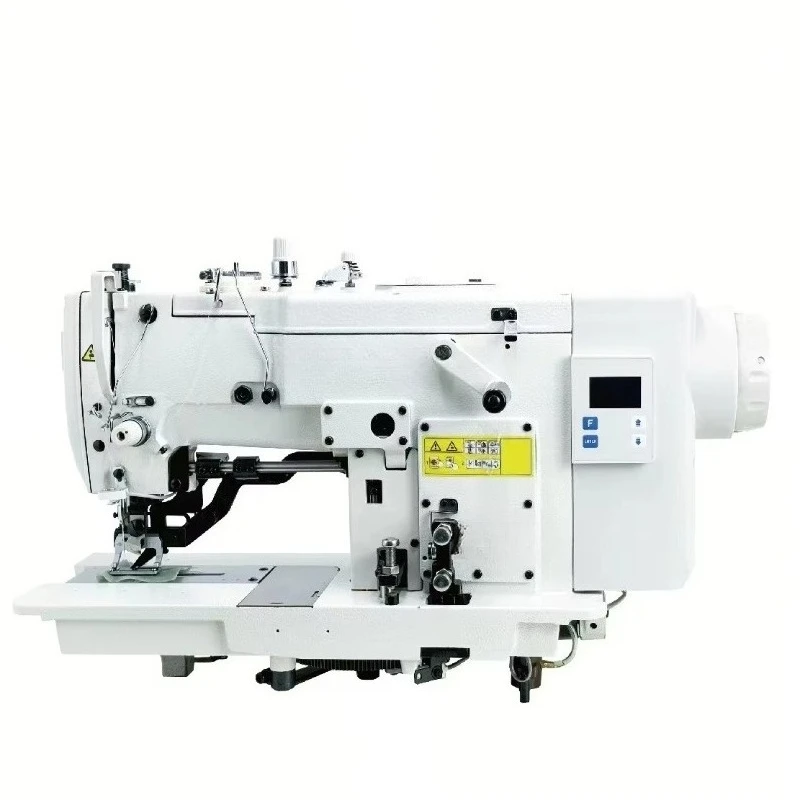 781D Fully Automatic Industrial Lockstitch Straight Sewing Machine New Condition Manual Flat-Bed Buttonhole Including Motor